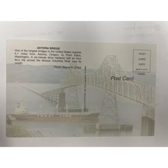 Sault Ste. Marie Michigan Multi-View Postcard Soo Locks Ship Ferry Bridge - Picture 2 of 2